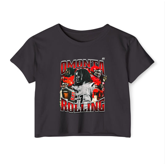 Omonta rolling Women's Crop Top