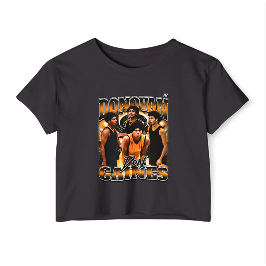 Donovan Gaines Women's Crop Top