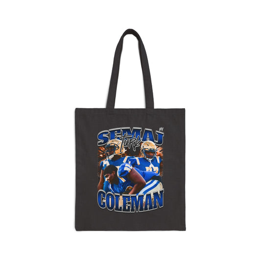 Semaj Coleman Cotton Tote Bag