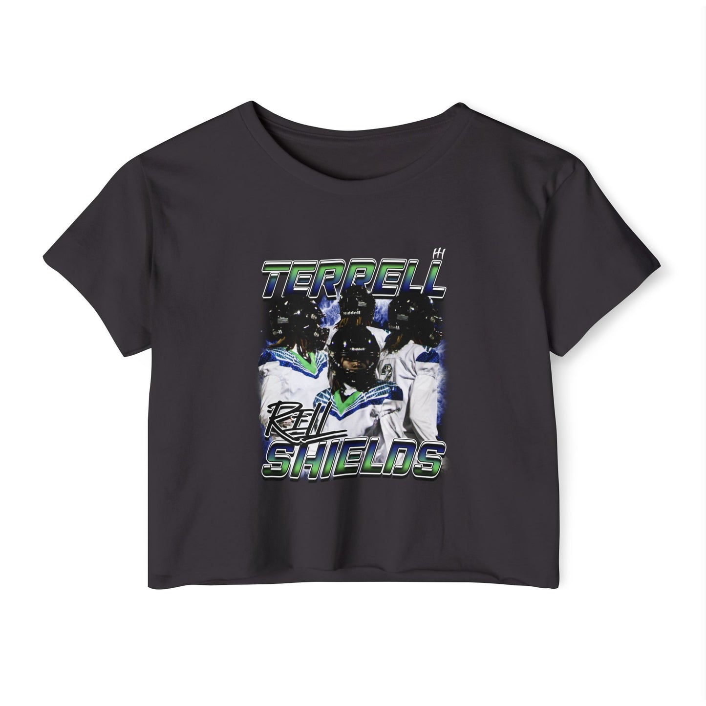 Terrell Shields Women's Crop Top