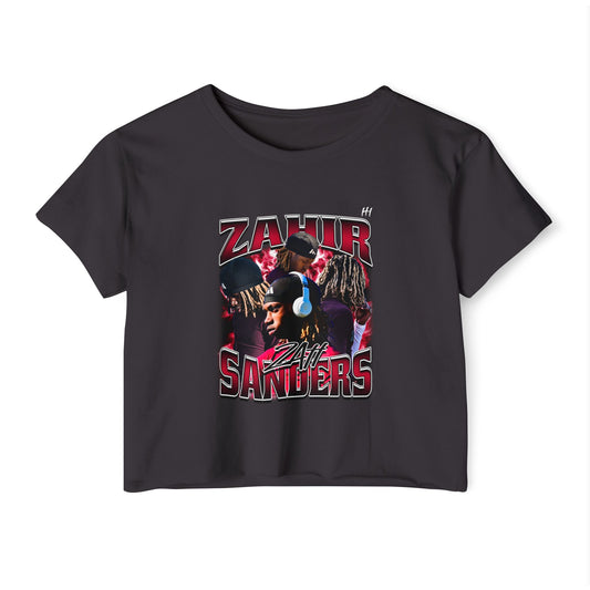 Zahir Sanders Women's Crop Top