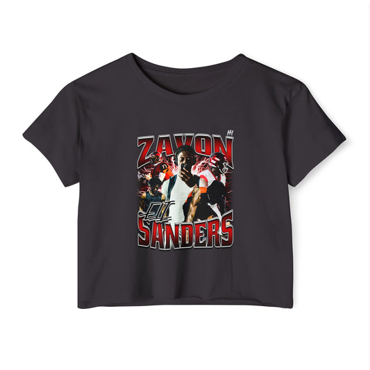 Zavon Sanders Women's Crop Top