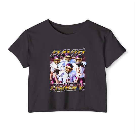 David Fisher V Women's Crop Top