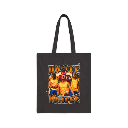 Dante White Tote Bag