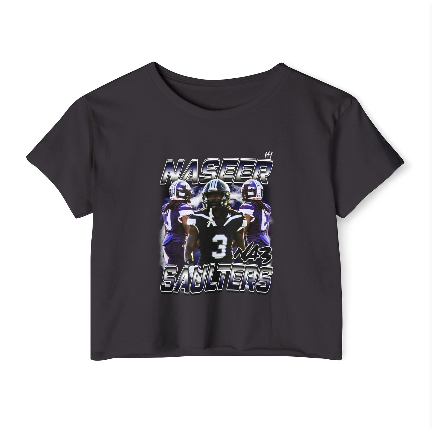 Naseer Saulters Women's Crop Top