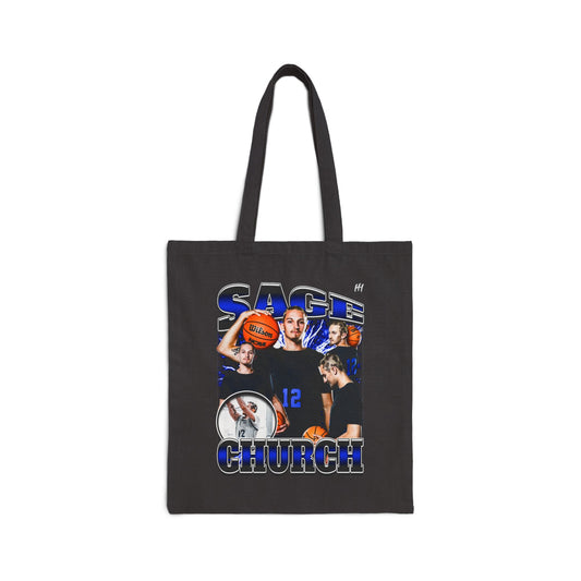 Sage Church Cotton Tote Bag