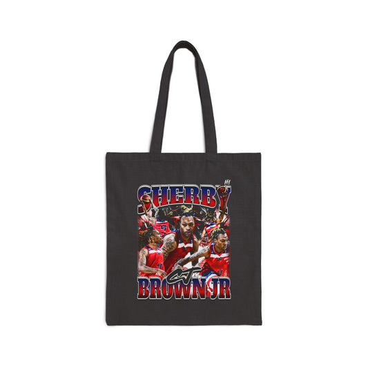Sherby Brown Jr Cotton Tote Bag
