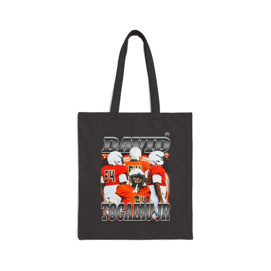 David Togafau JR Cotton Tote Bag