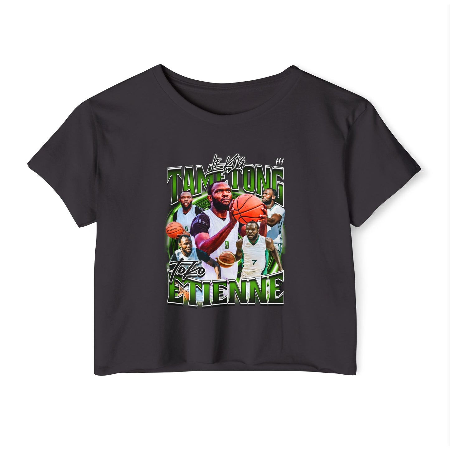 Ettiene Tametong Women's Crop Top