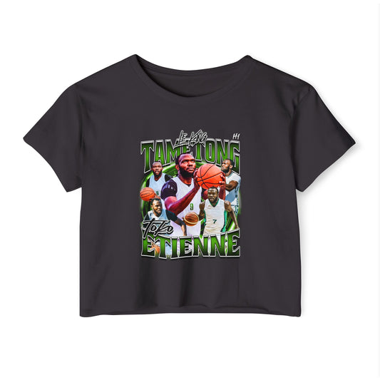 Ettiene Tametong Women's Crop Top
