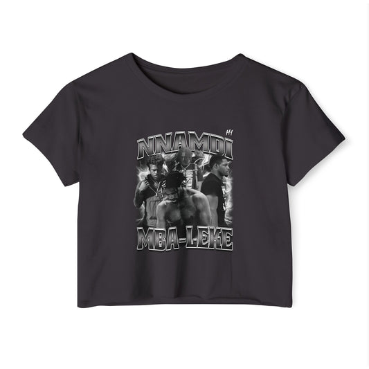 Nnamdi Steven Mba leke Women's Crop Top