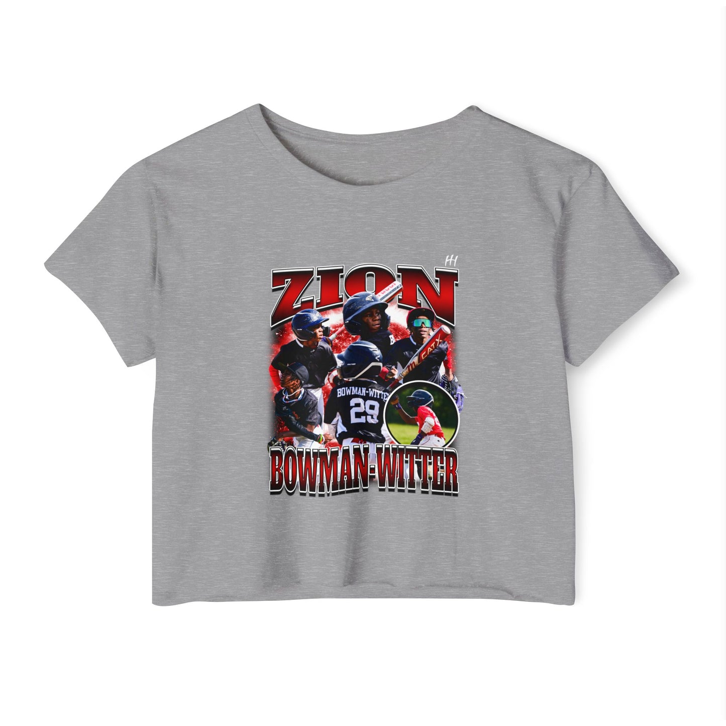Zion Bowman-Writer Women's Crop Top
