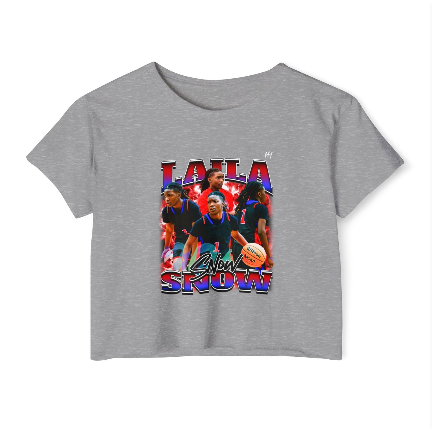 Laila Snow Women's Crop Top