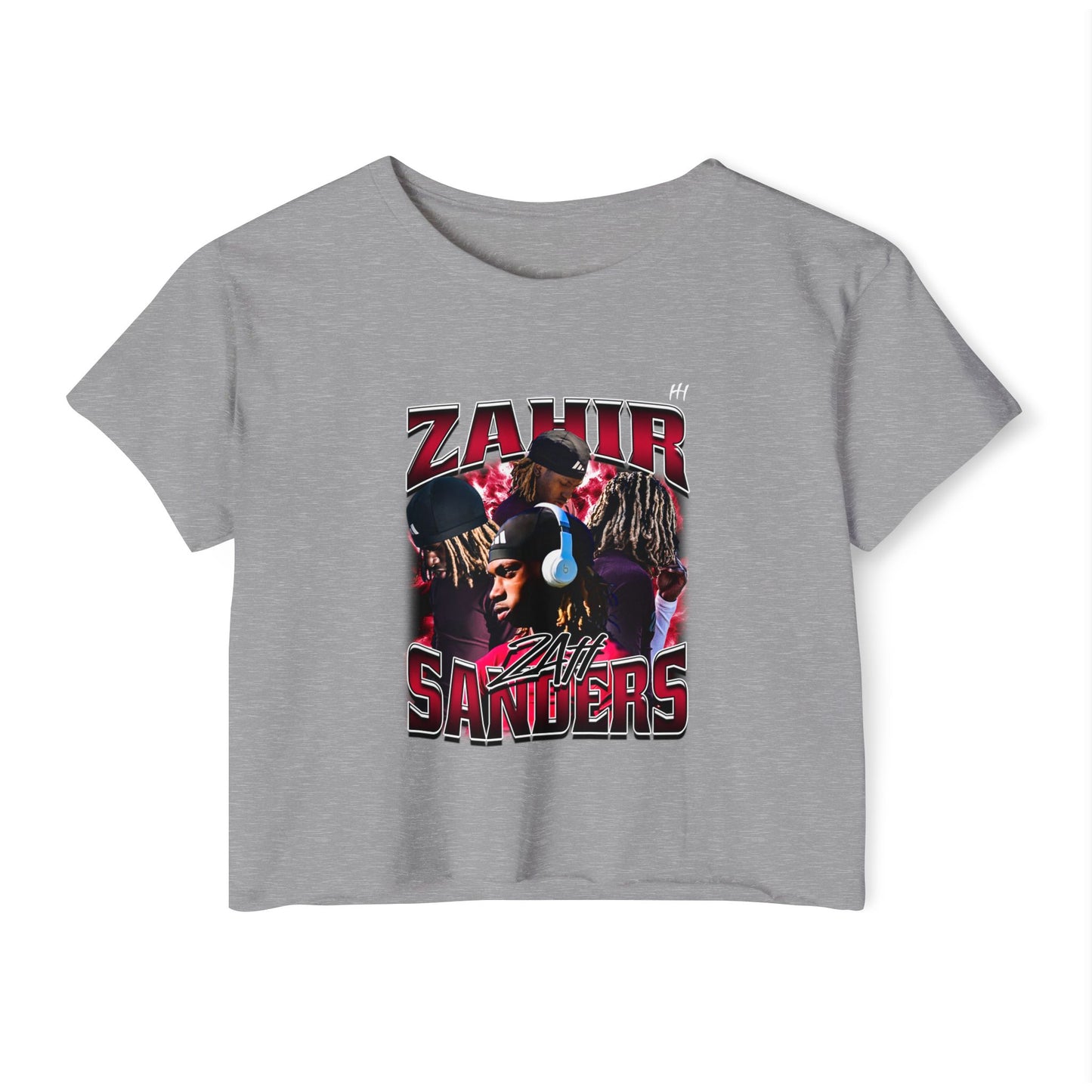 Zahir Sanders Women's Crop Top