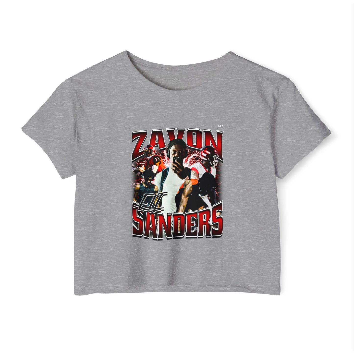 Zavon Sanders Women's Crop Top