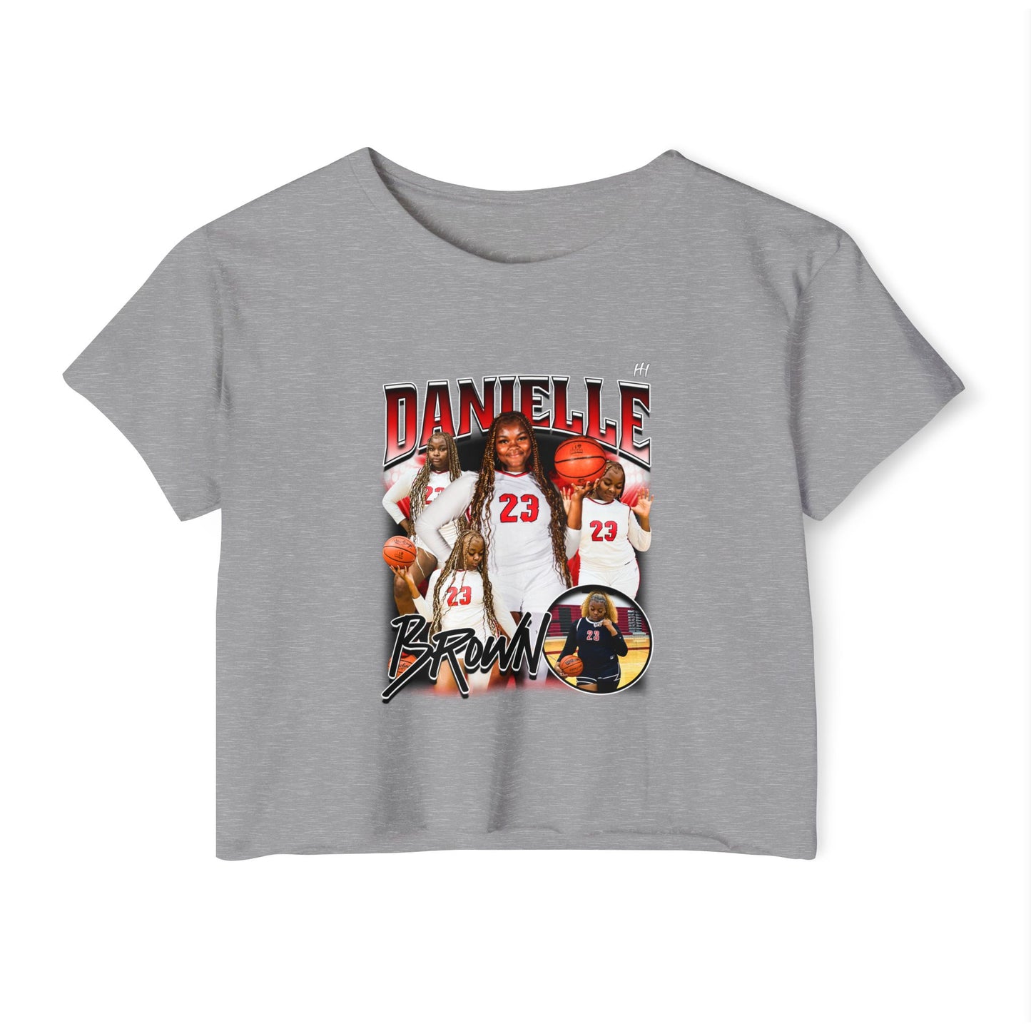 Danielle Brown Women's Crop Top