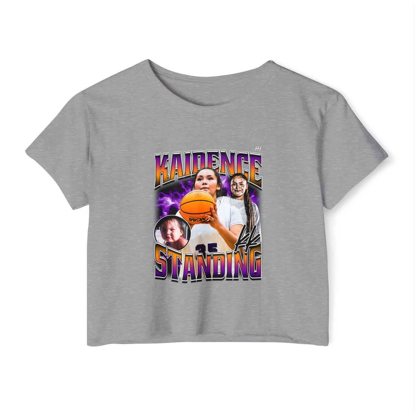 Kaidence Standing Women's Crop Top