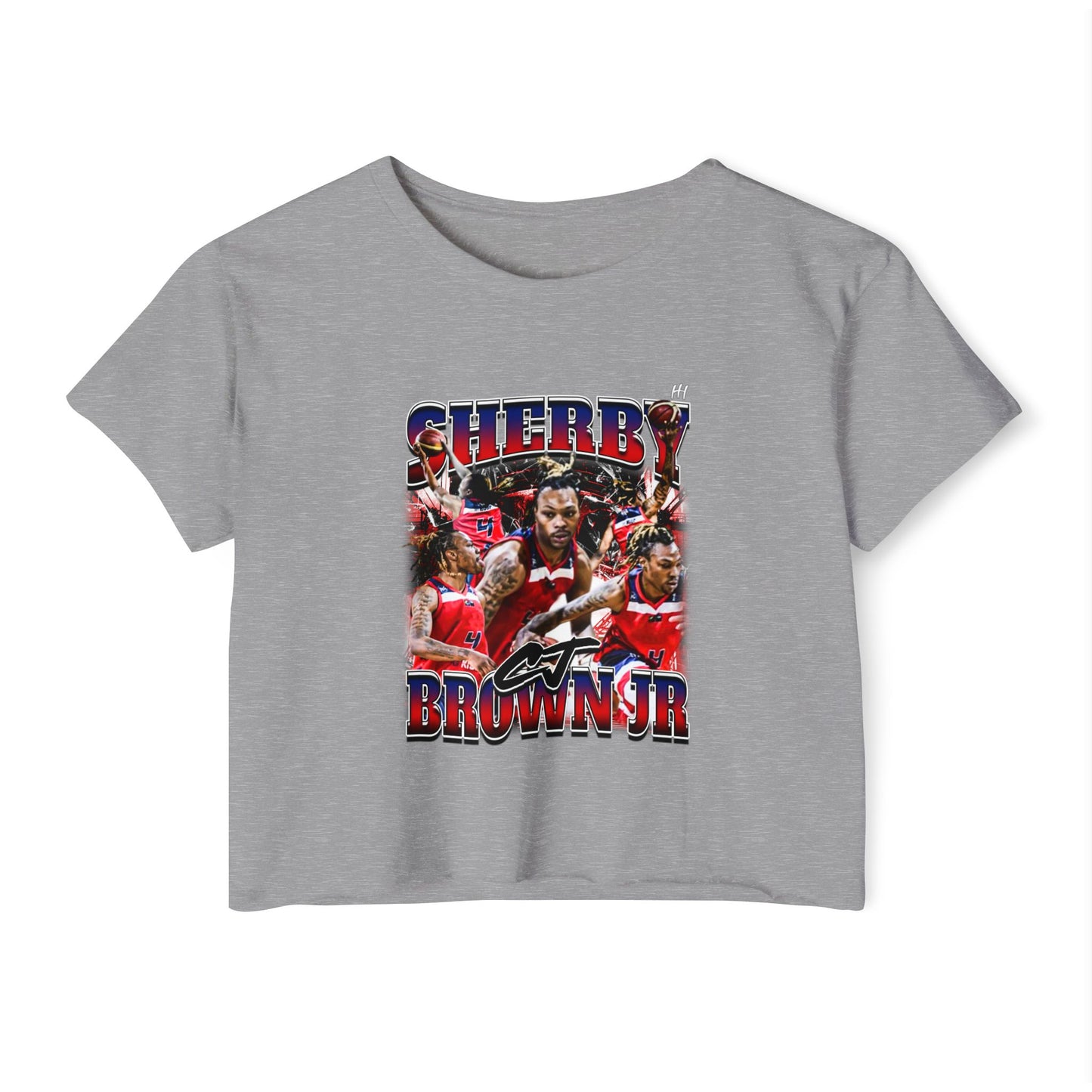 Sherby Brown Jr Women's Crop Top