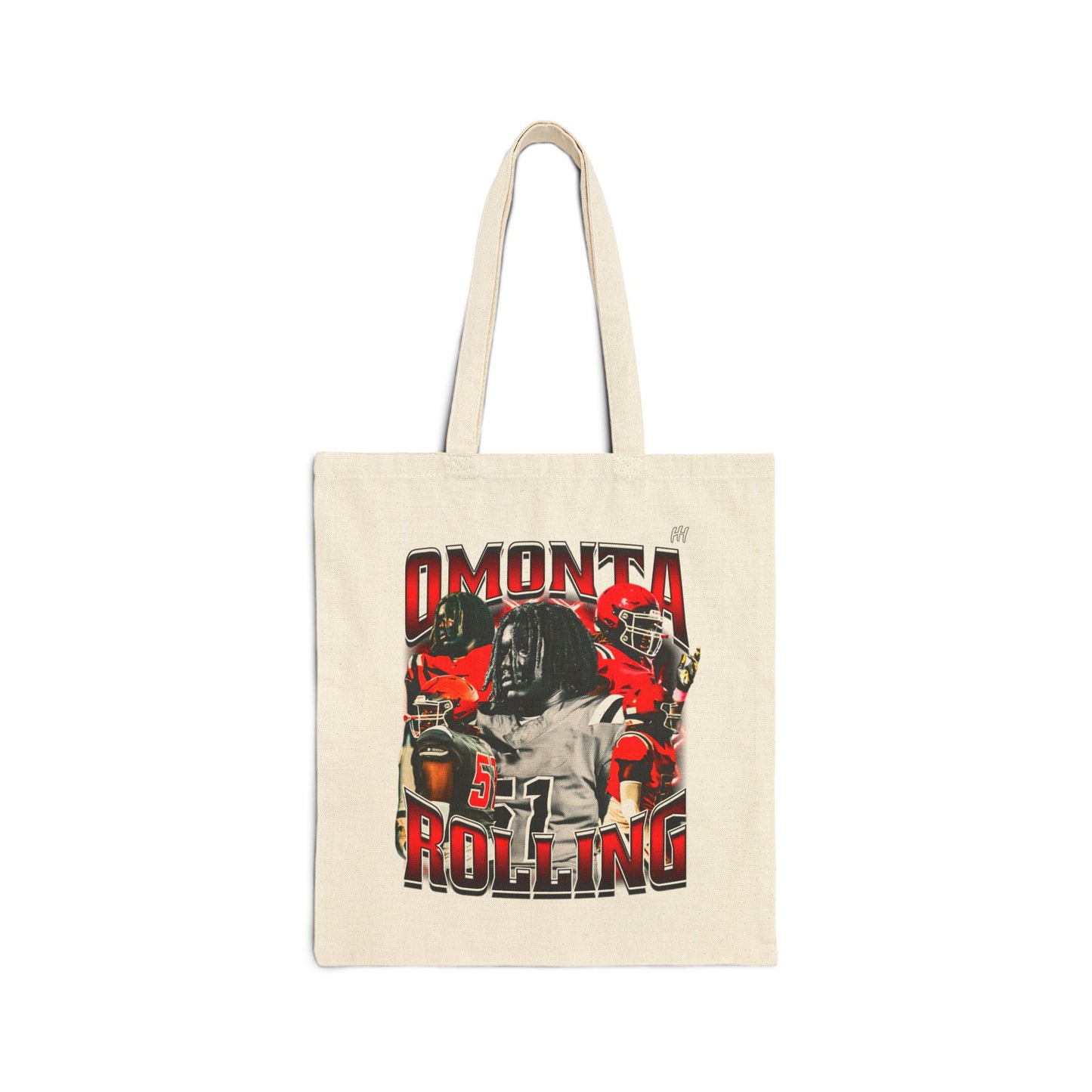 Omonta rolling Cotton Tote Bag