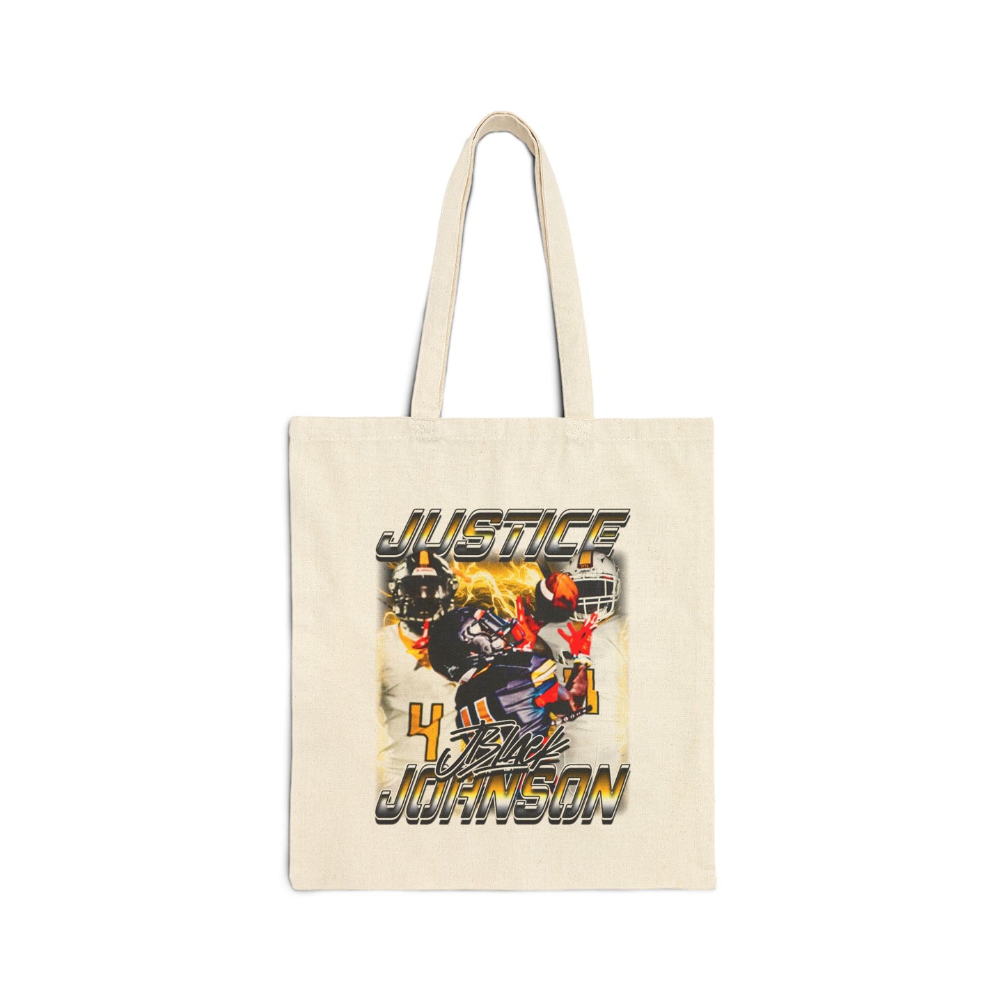 Justice Johnson Tote Bag