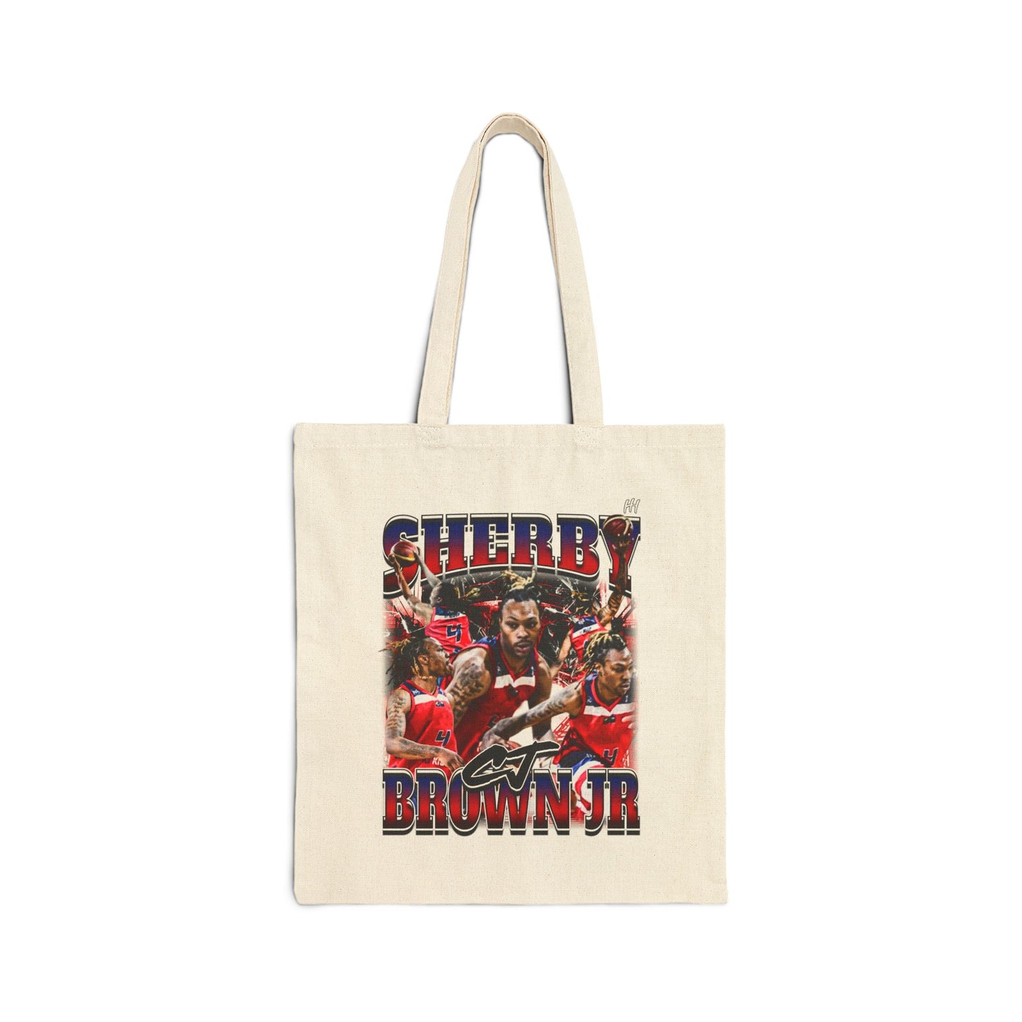 Sherby Brown Jr Cotton Tote Bag