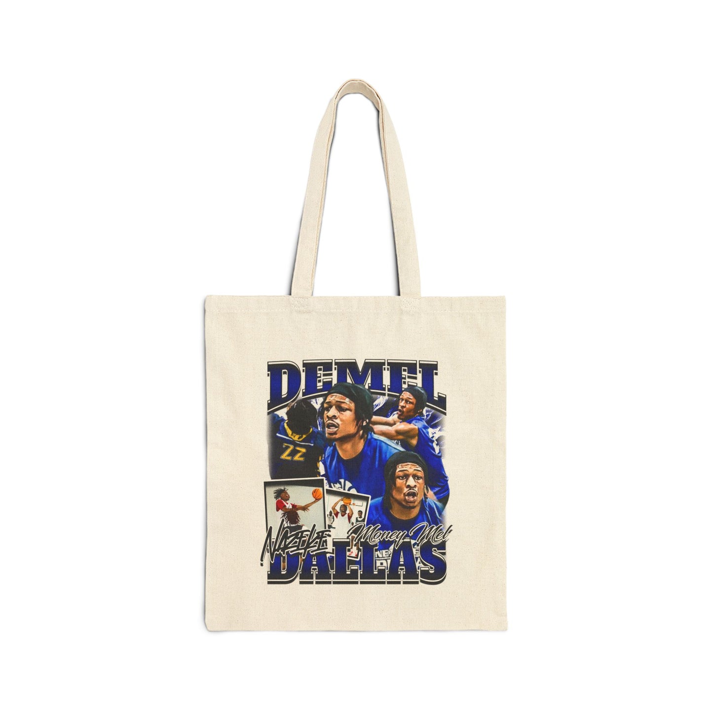 Demel Nazeke Dallas Cotton Tote Bag