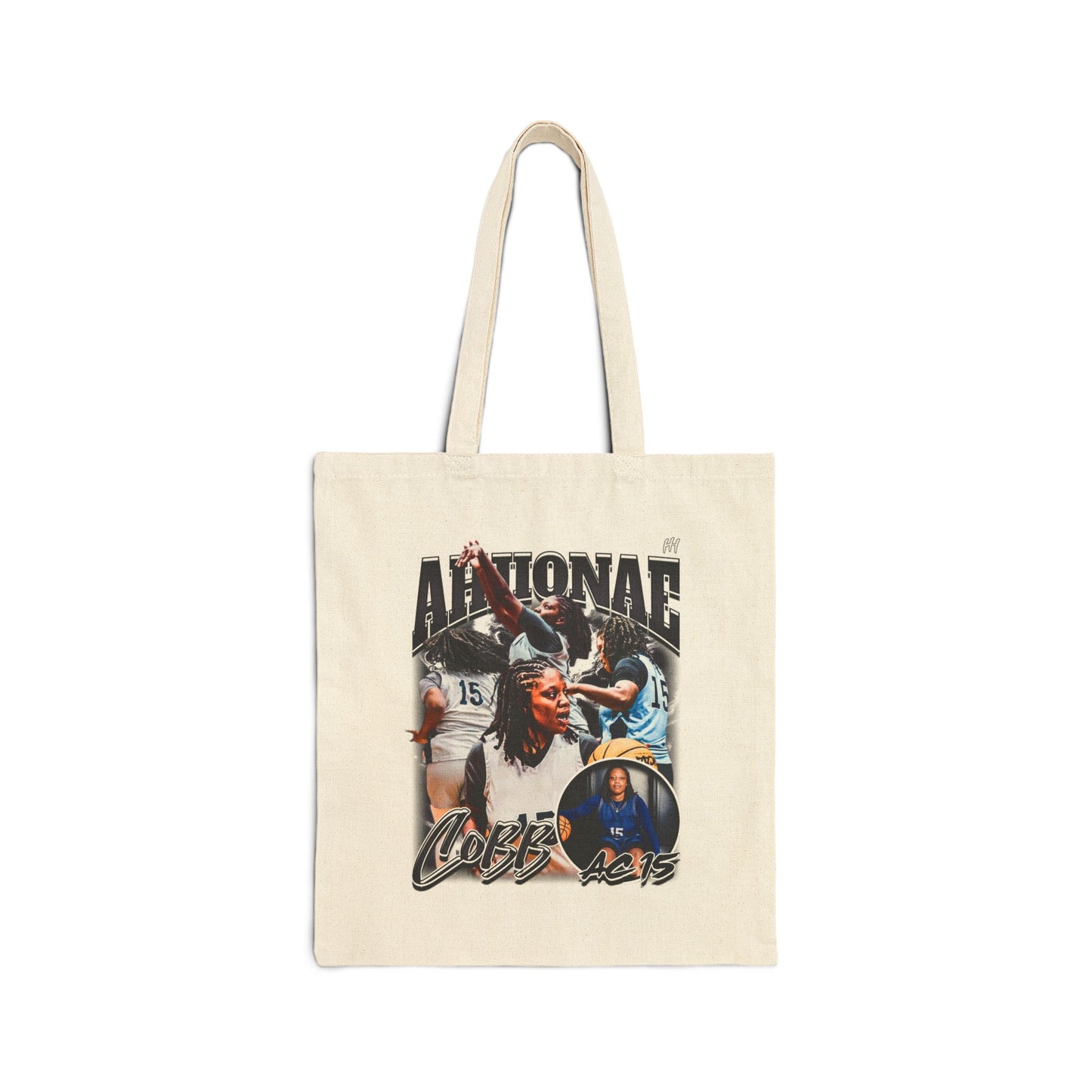 Ahjionae Cobb Cotton Tote Bag