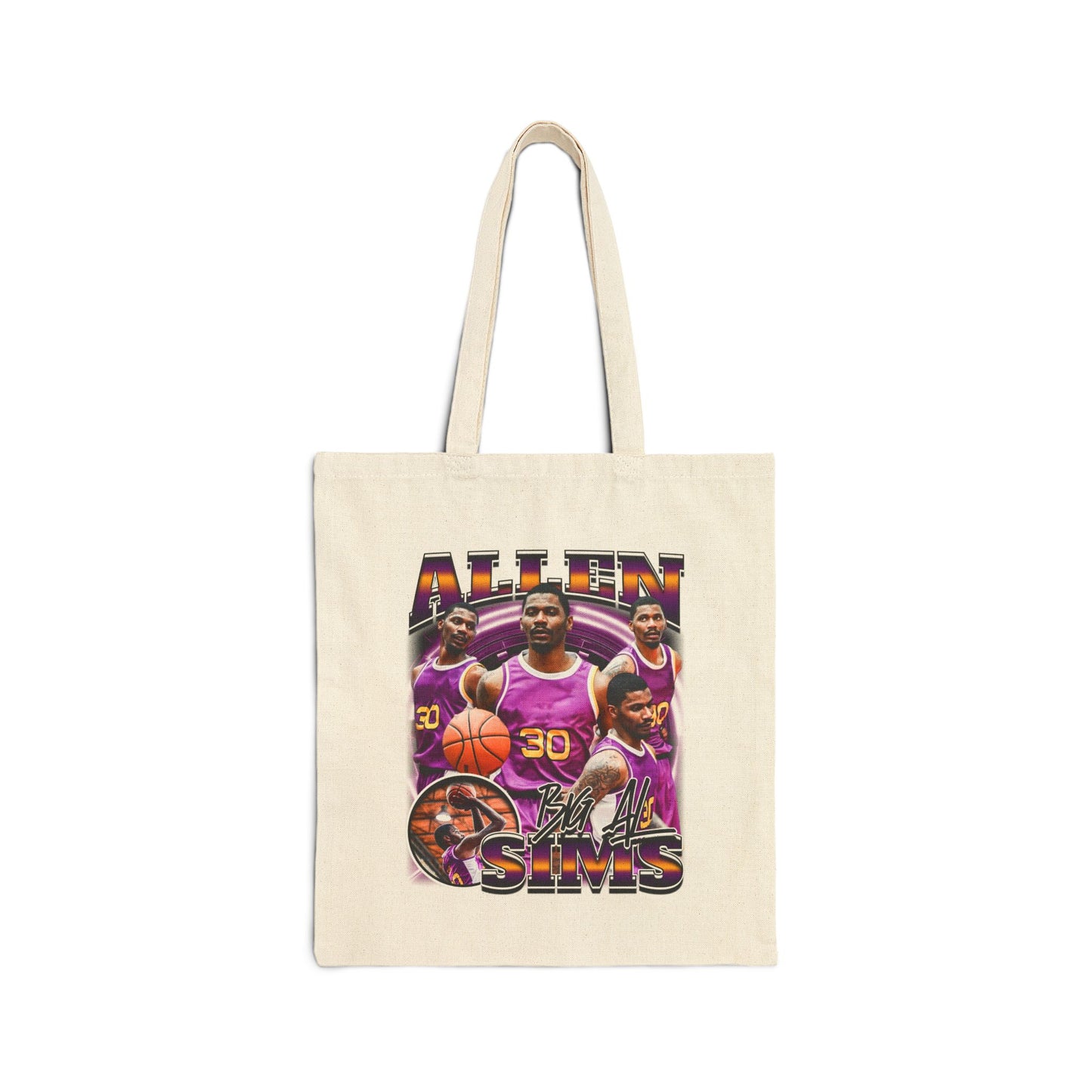 Allen Sims Cotton Tote Bag