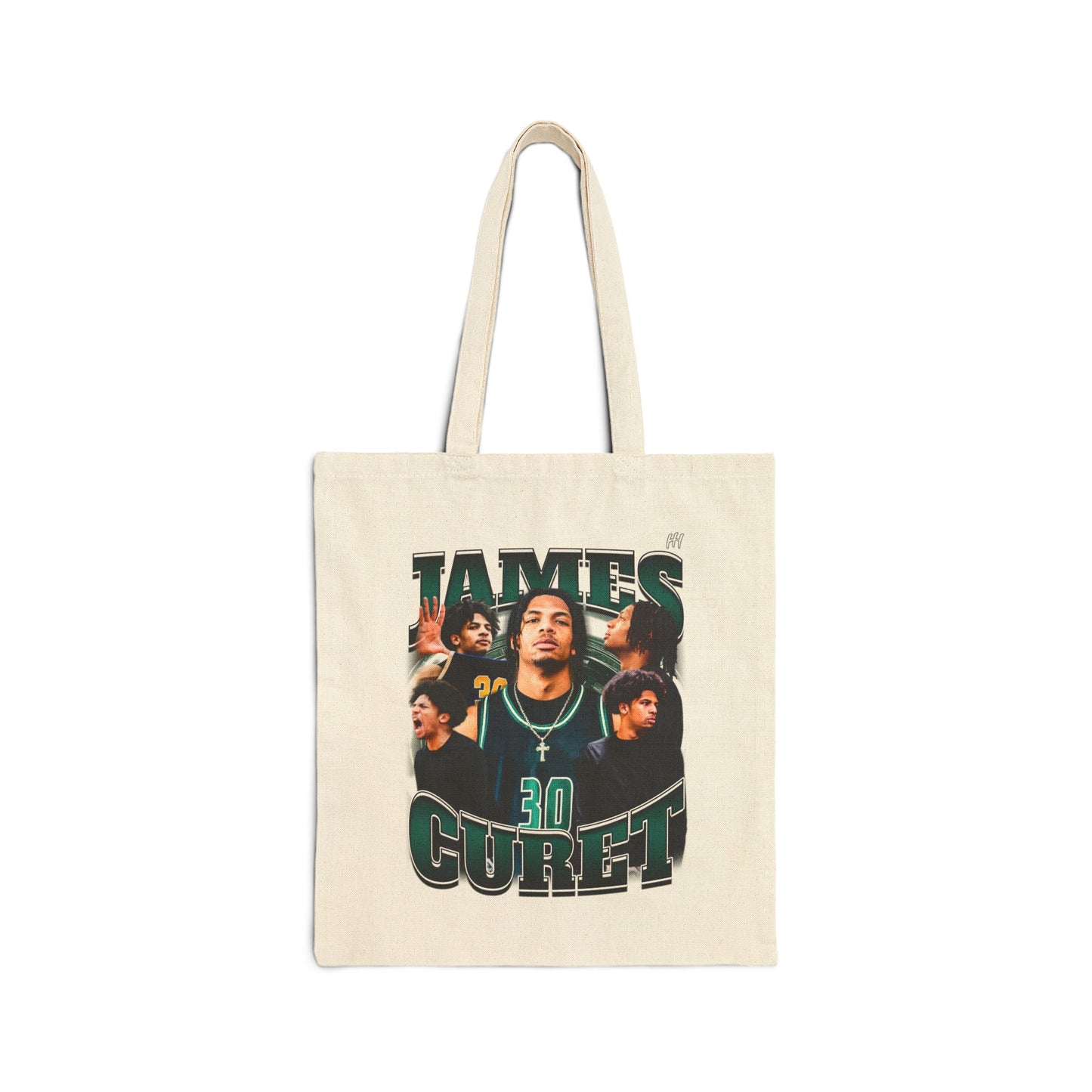 James Curet Cotton Tote Bag