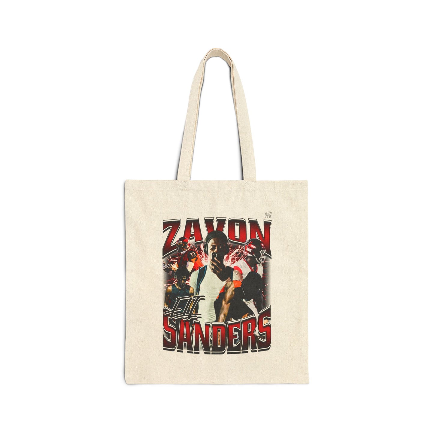 Zavon Sanders Cotton Tote Bag