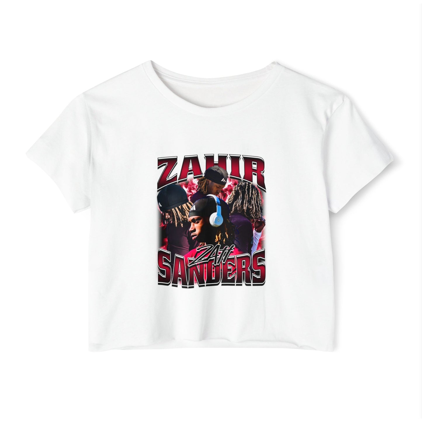 Zahir Sanders Women's Crop Top