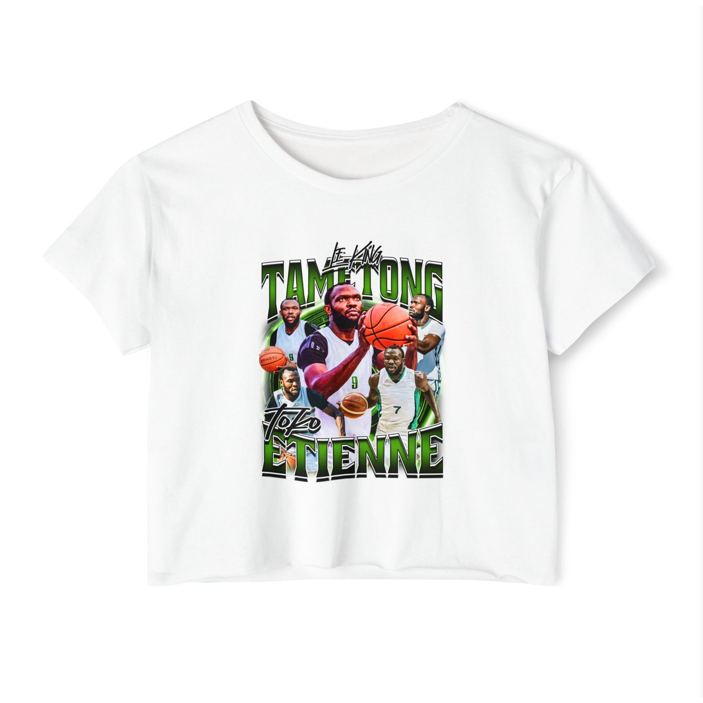Ettiene Tametong Women's Crop Top