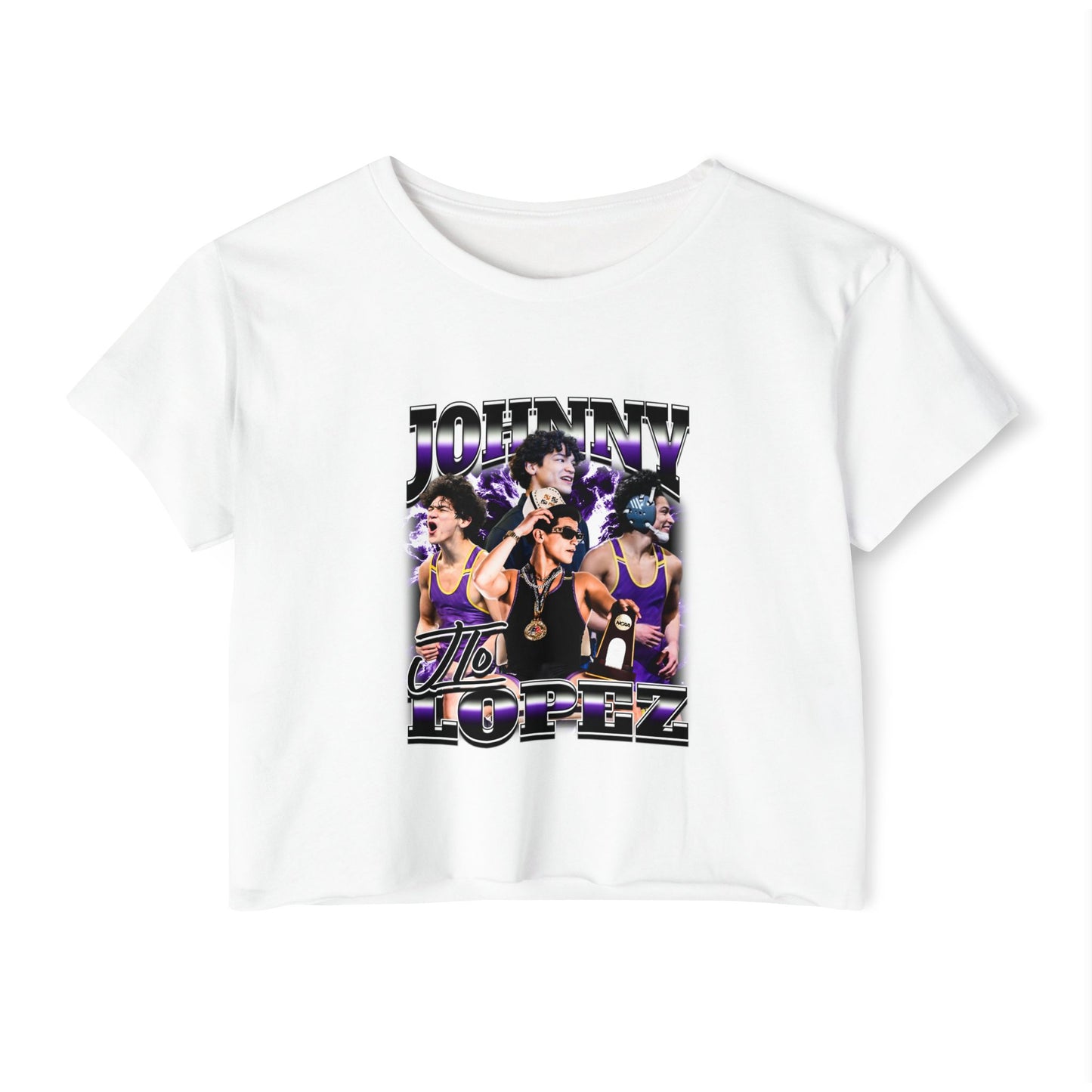 Johnny Lopez Women's Crop Top