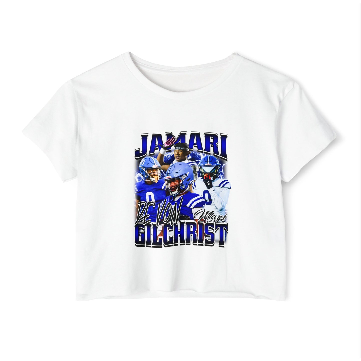 Jamari De'von Gilchrist Women's Crop Top