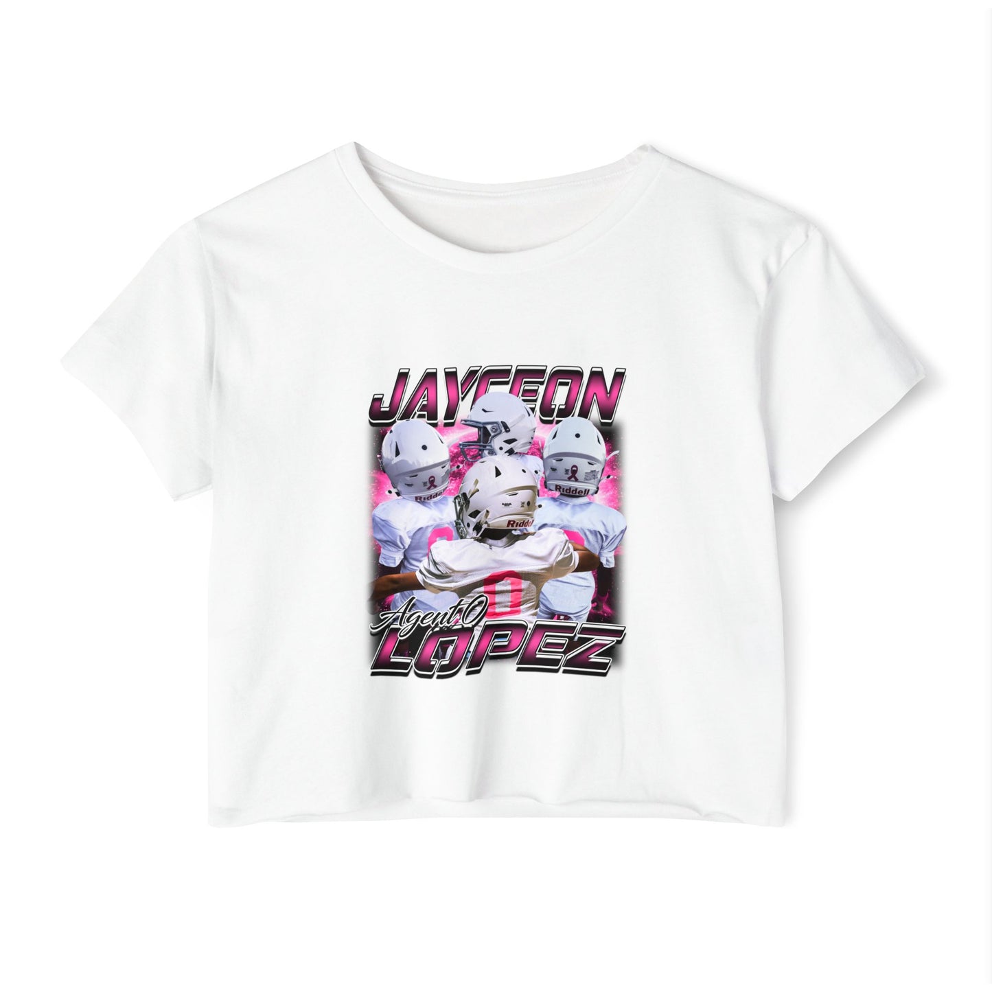 Jayceon Lopez Women's Crop Top