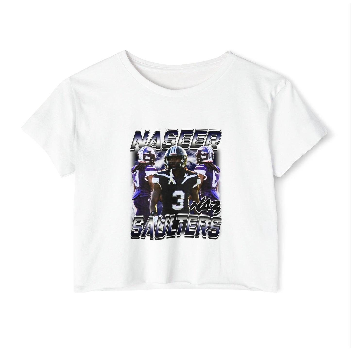 Naseer Saulters Women's Crop Top