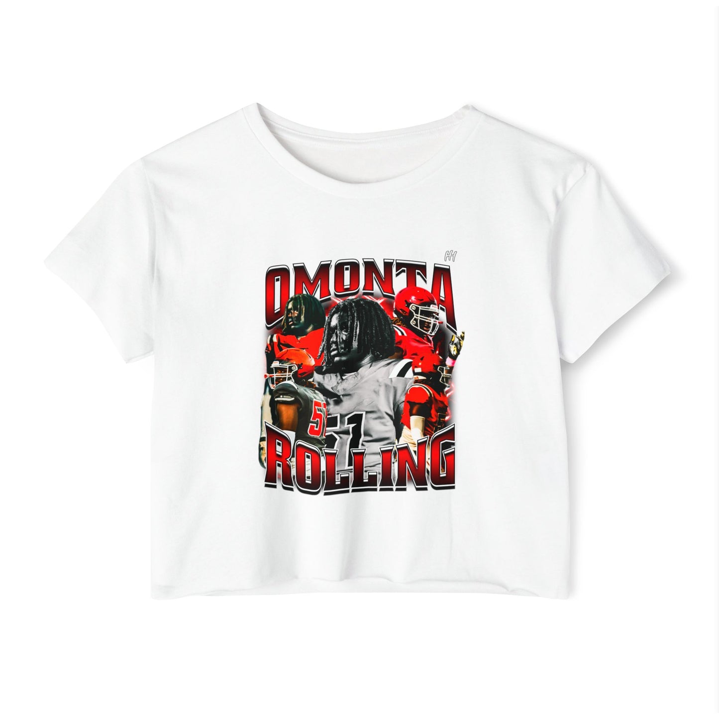 Omonta rolling Women's Crop Top