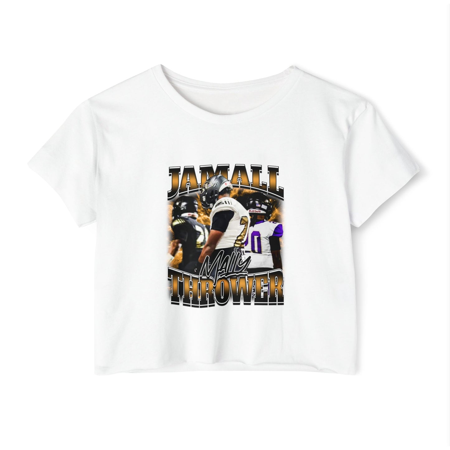 Jamall Thrower Women's Crop Top