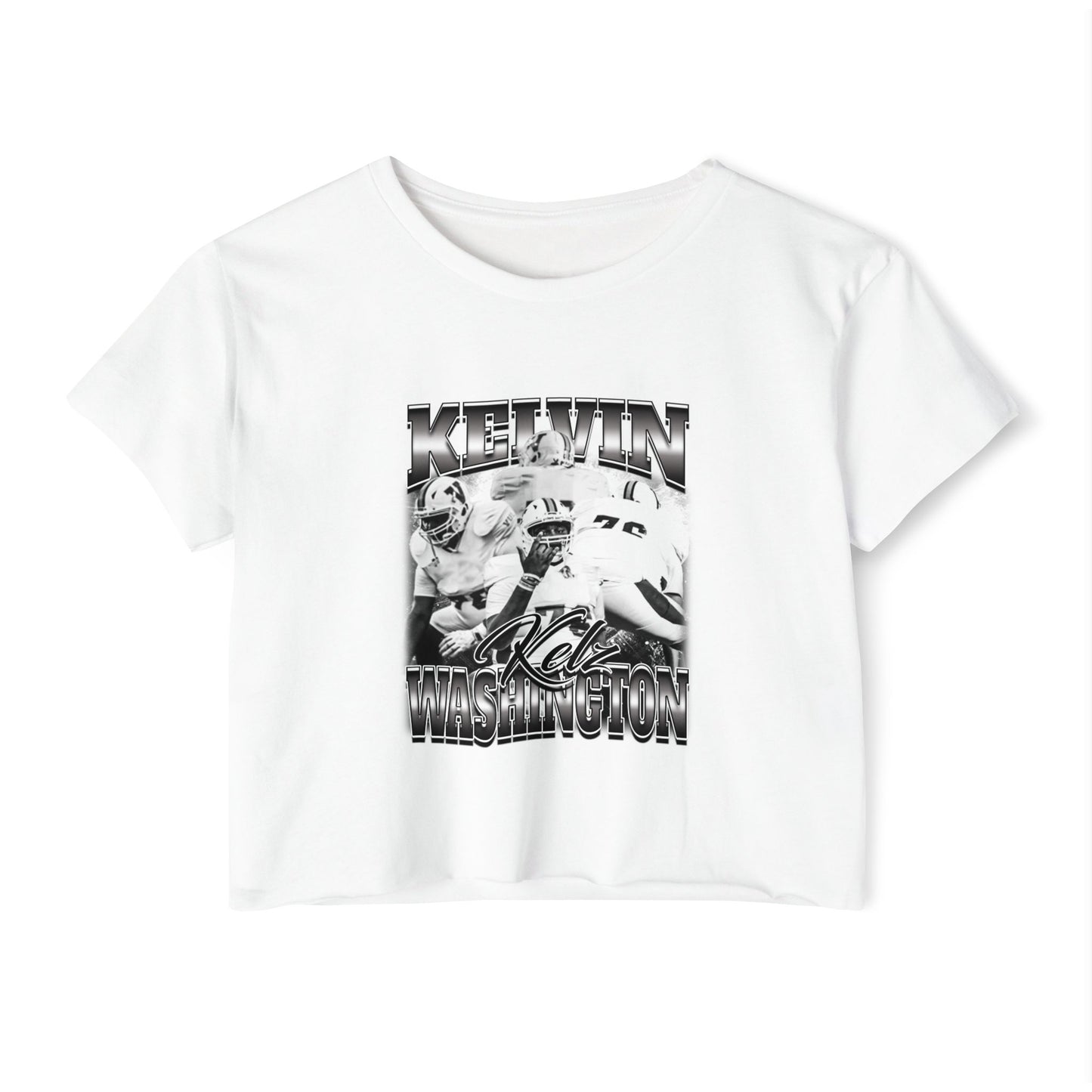 Kelvin Washington Women's Crop Top