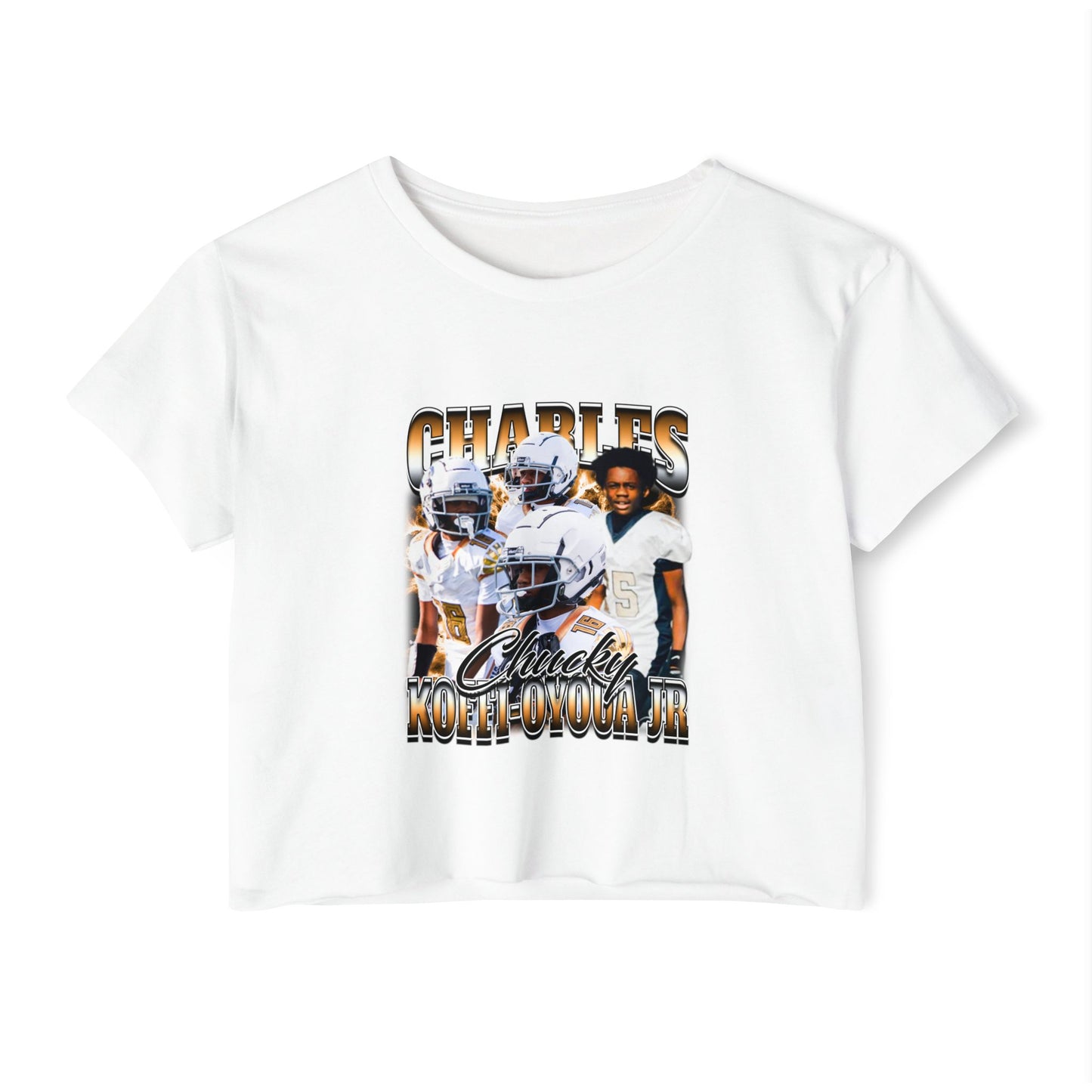 Charles Koffi-Oyoua Jr Women's Crop Top