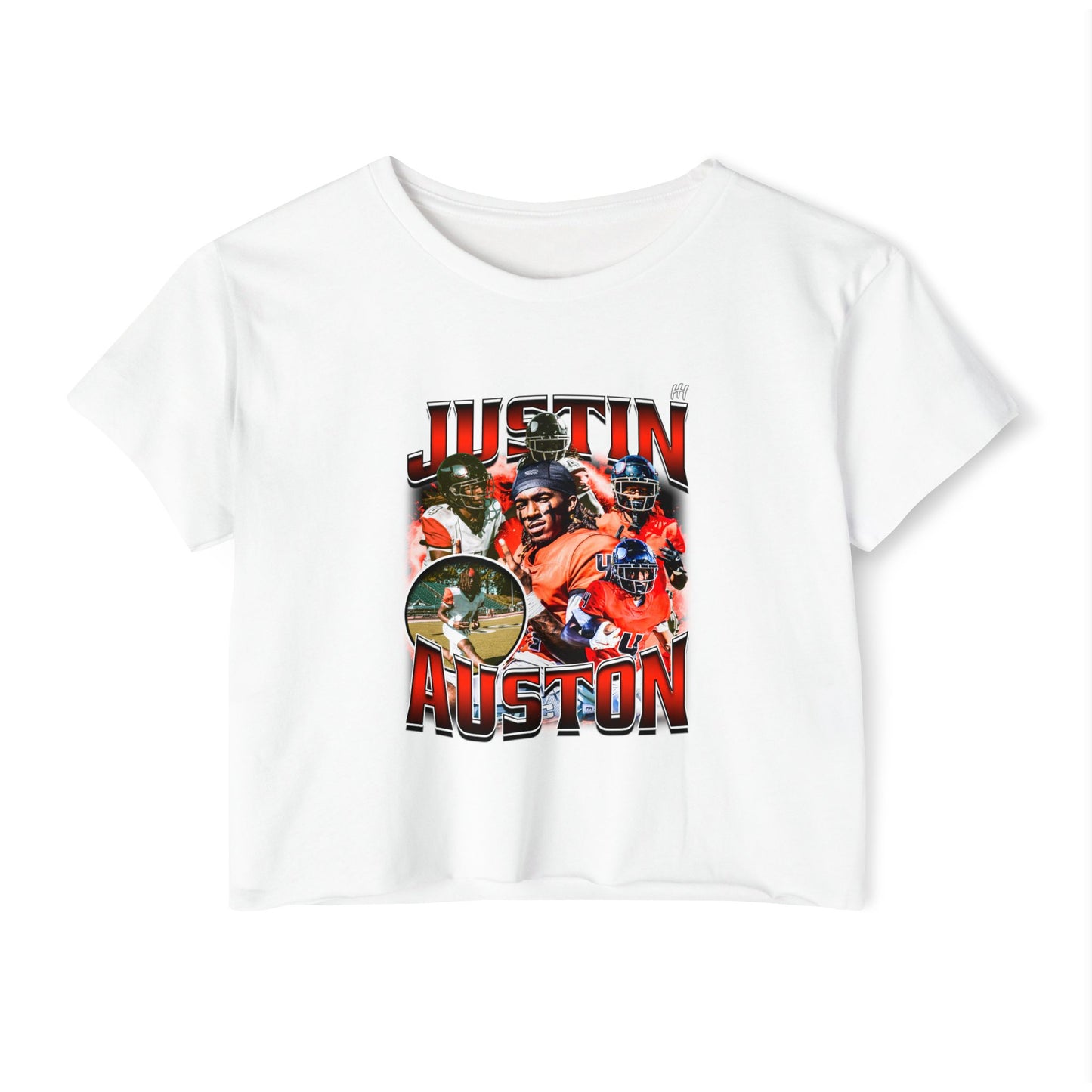 Justin Auston Women's Crop Top