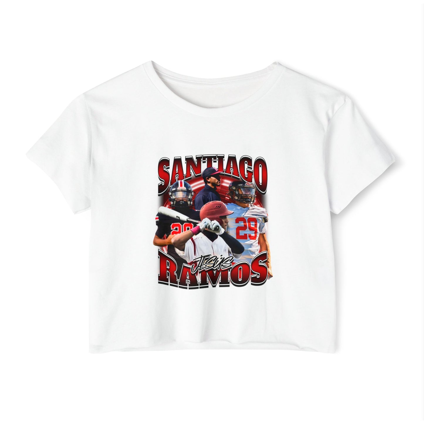 Santiago Jesús Ramos Women's Crop Top