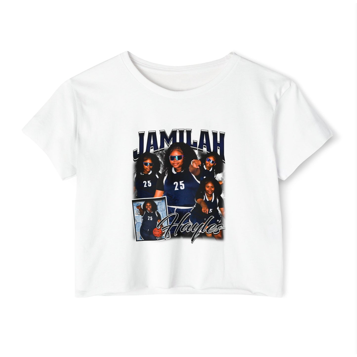 Jamilah Hayles Women's Crop Top