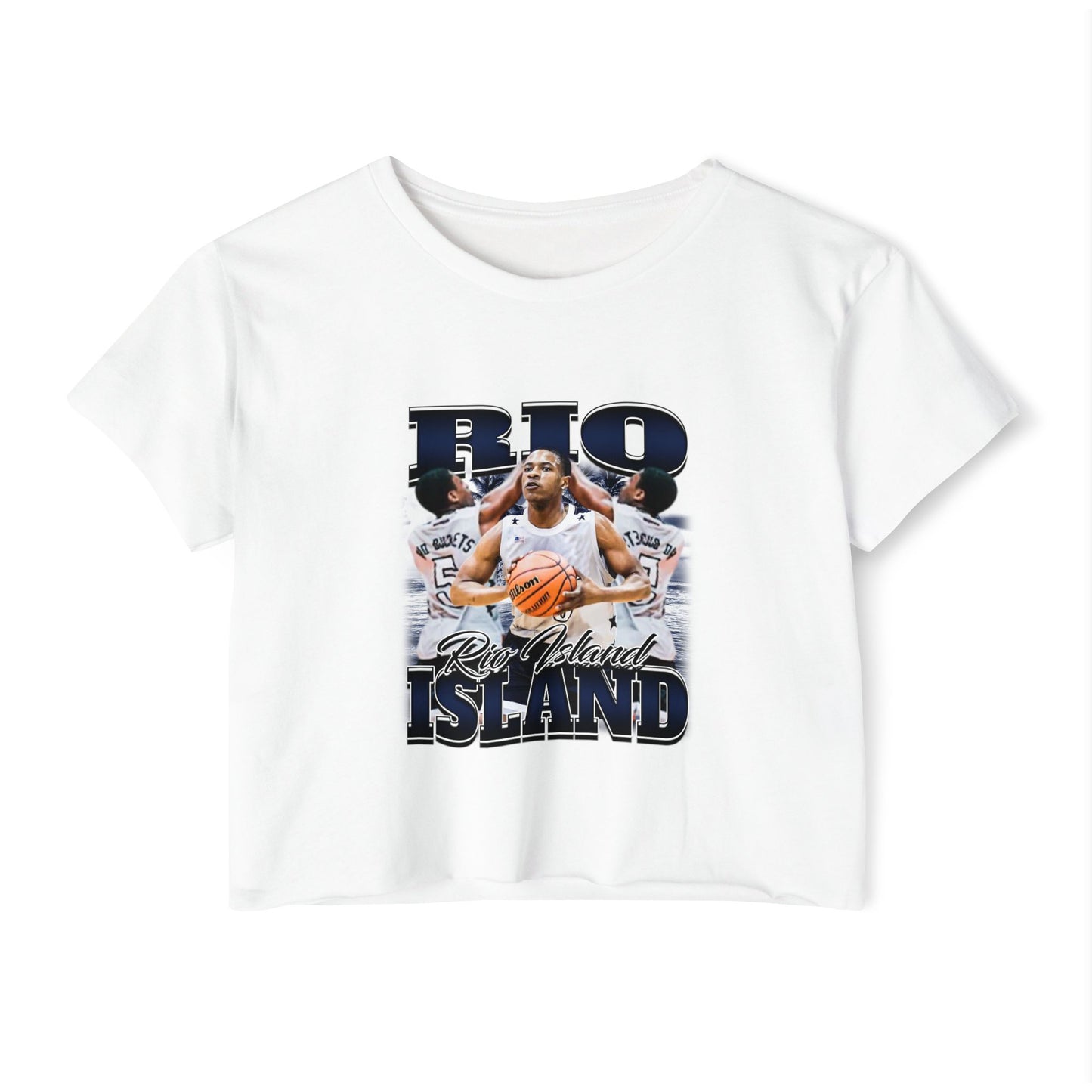 Mario Brown JR Women's Crop Top