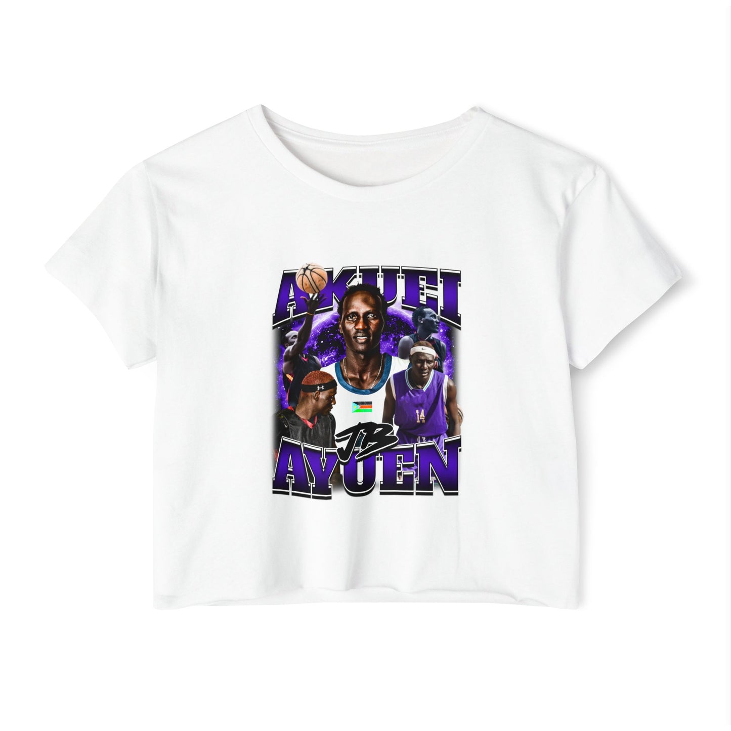 Akuei James Ayuen Women's Crop Top