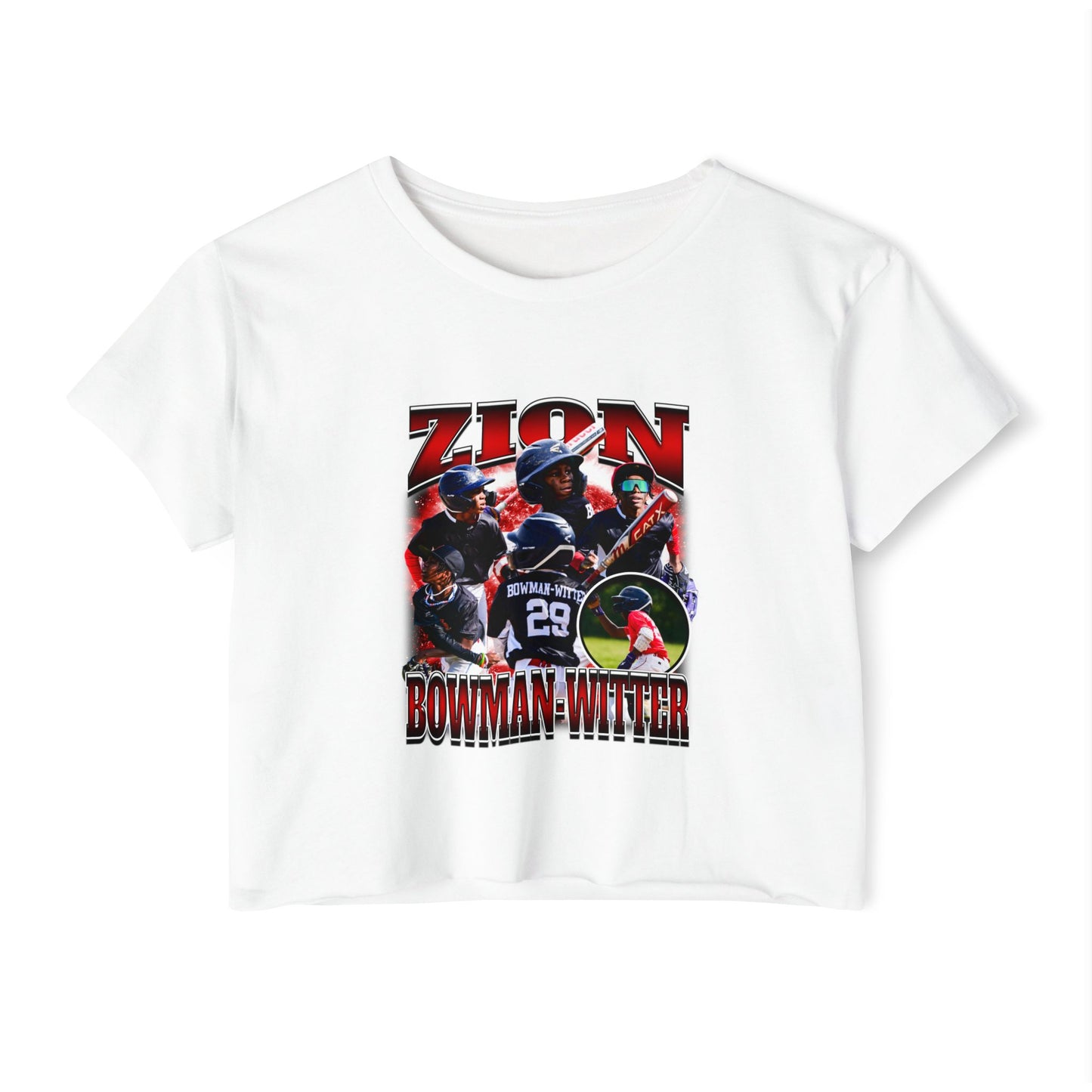 Zion Bowman-Writer Women's Crop Top