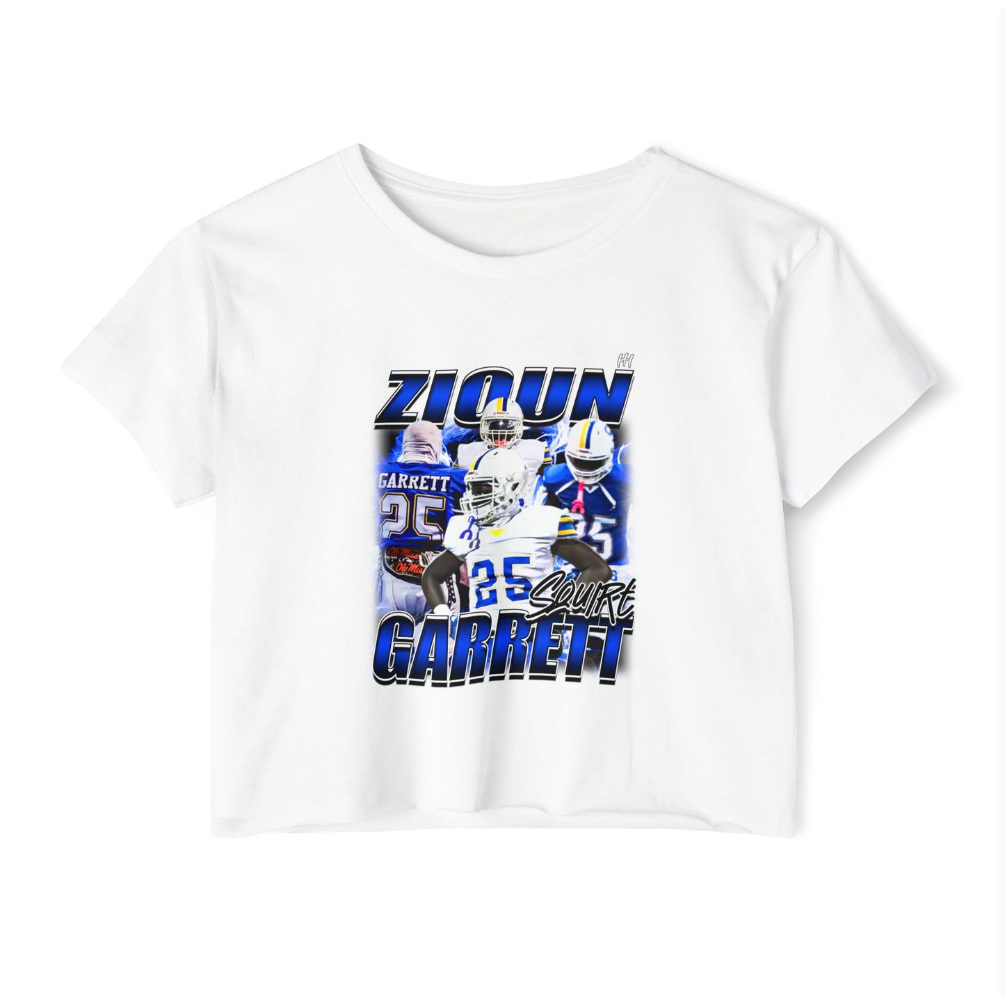 Zioun Garrett Women's Crop Top