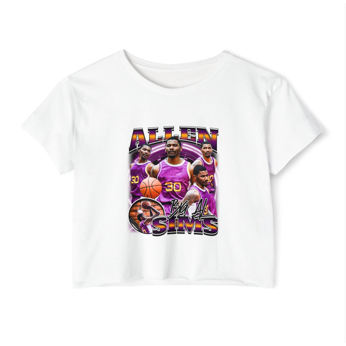 Allen Sims Women's Crop Top