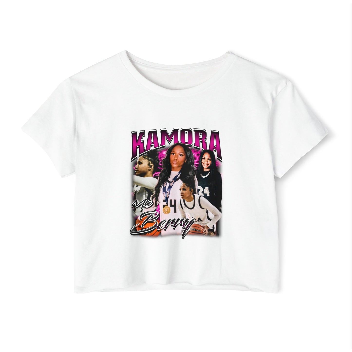 Kamora Berry Women's Crop Top