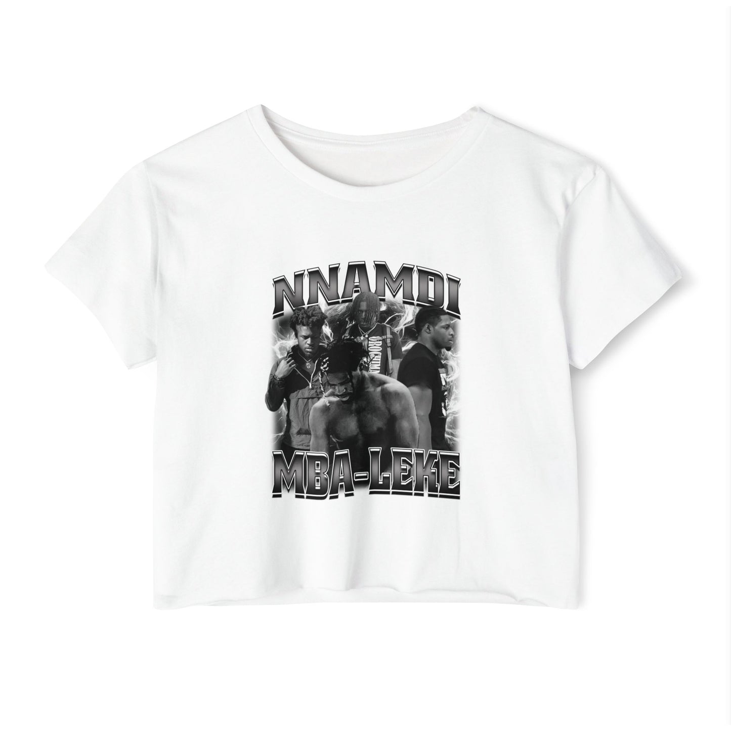 Nnamdi Steven Mba leke Women's Crop Top